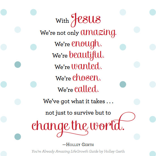 you're already amazing